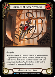 Amulet of Assertiveness [EVR176] 1st Edition Cold Foil