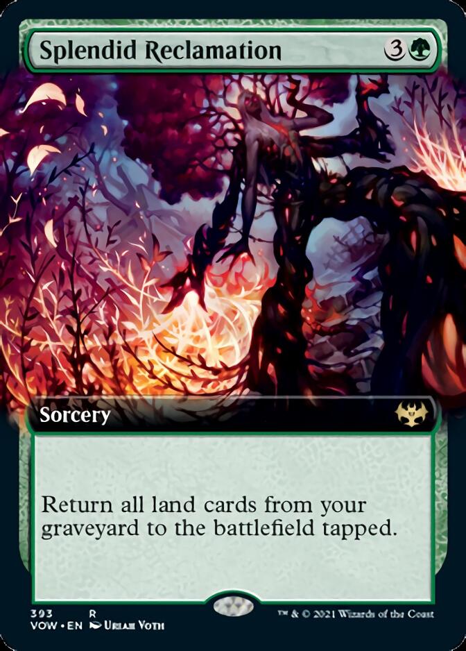 Splendid Reclamation (Extended) [Innistrad: Crimson Vow] (VOW 393)