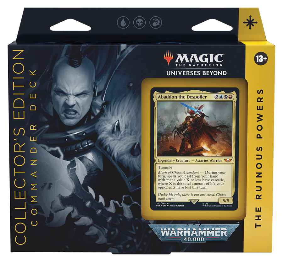 Universes Beyond: Warhammer 40,000 - Commander Deck (The Ruinous Powers - Collector's Edition) Pre-order