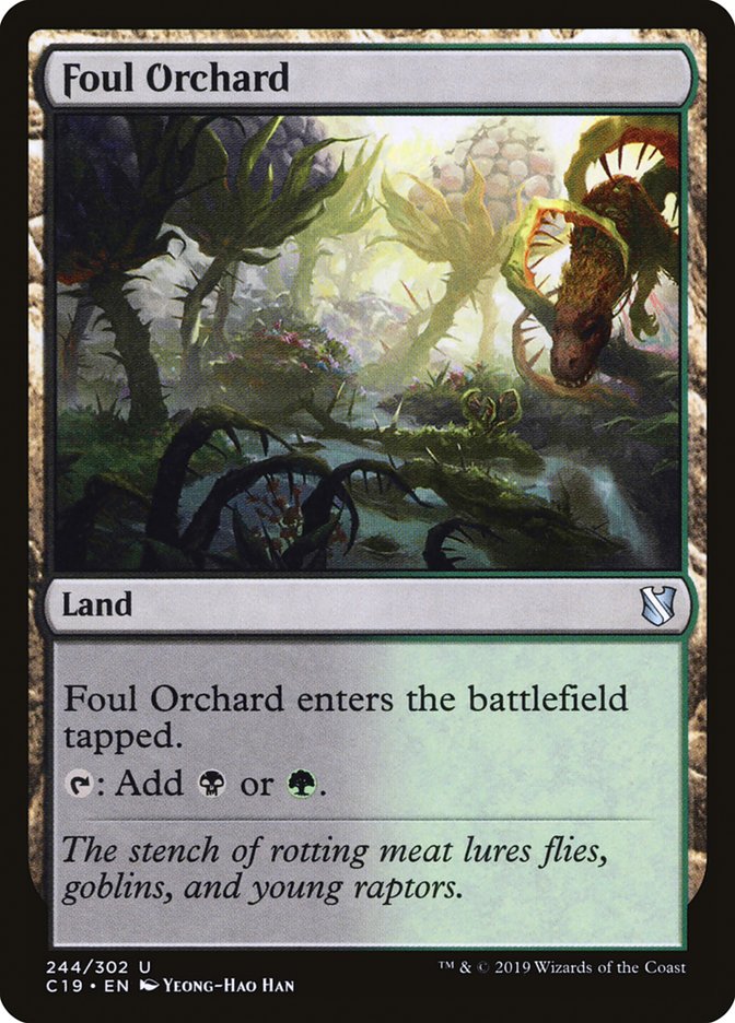 Foul Orchard [Commander 2019] (C19 244)