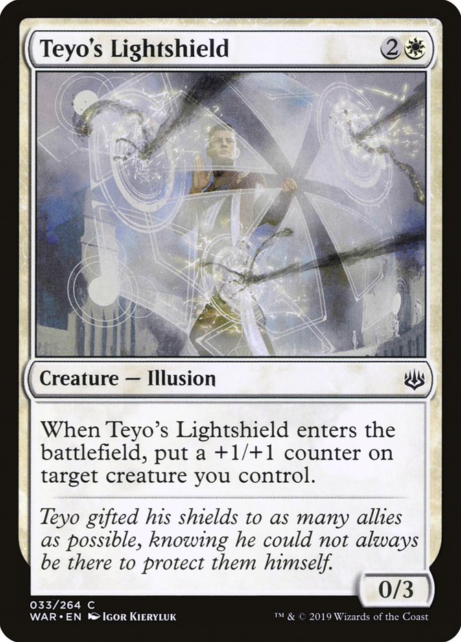 Teyo's Lightshield [War of the Spark] (WAR 33)