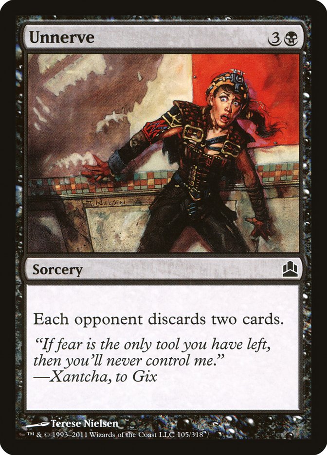 Unnerve [Commander 2011] (CMD 105)
