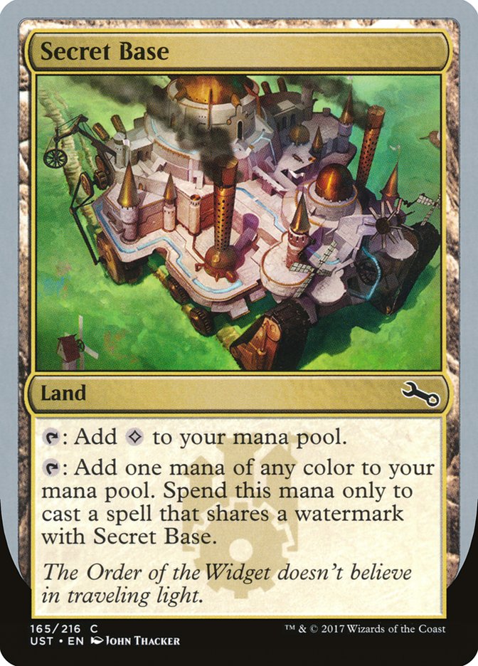 Secret Base [Unstable] (UST 165A)