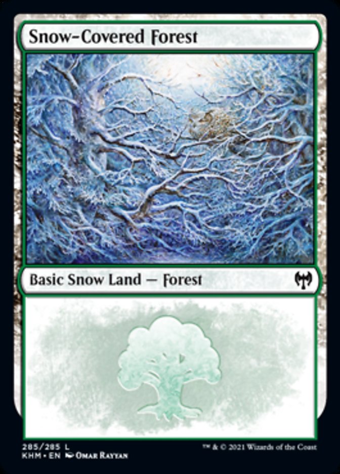 Snow-Covered Forest (285) [Kaldheim] (KHM 285)