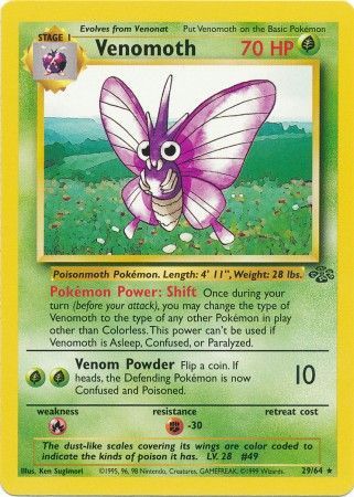 Venomoth (29/64) [Jungle]