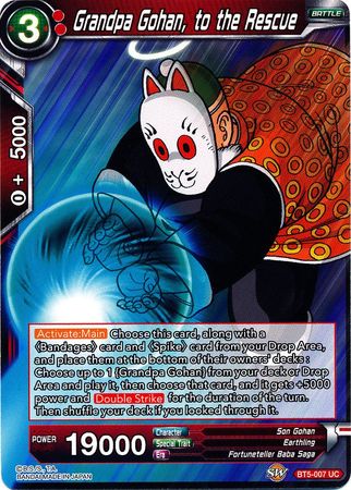 Grandpa Gohan, to the Rescue [BT5-007]