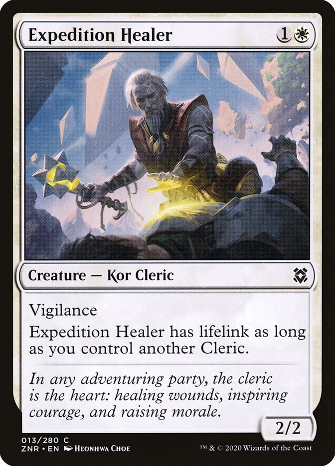 Expedition Healer [Zendikar Rising] (ZNR 13)