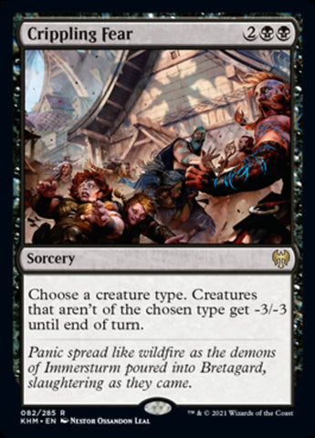 Crippling Fear [Kaldheim] (KHM 82)