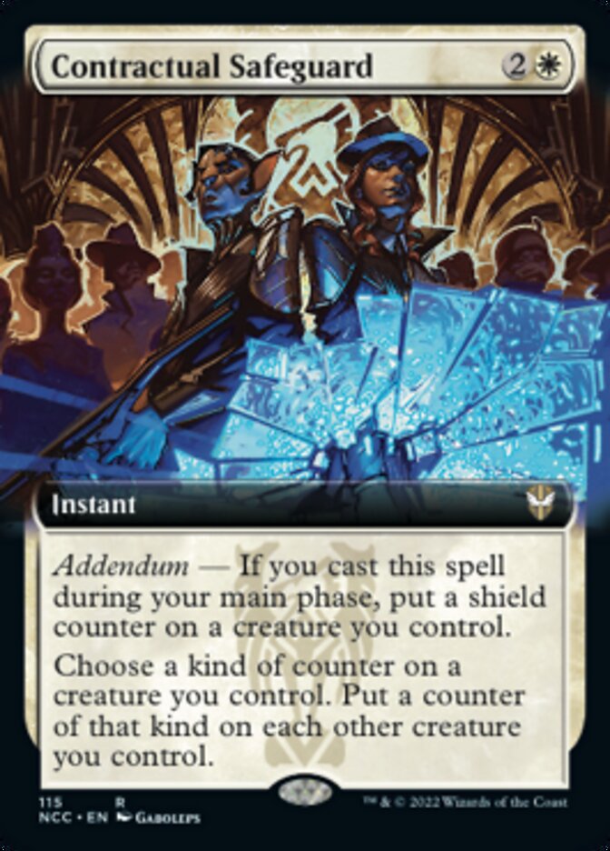 Contractual Safeguard (Extended Art) [Streets of New Capenna Commander] (NCC 115)