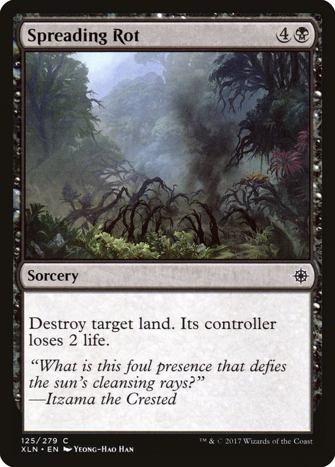 Spreading Rot [Ixalan] (XLN 125)