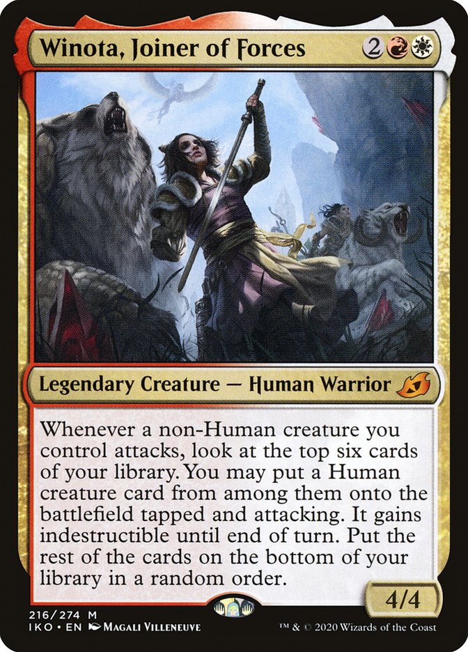 Winota, Joiner of Forces [Ikoria: Lair of Behemoths] (IKO 216)