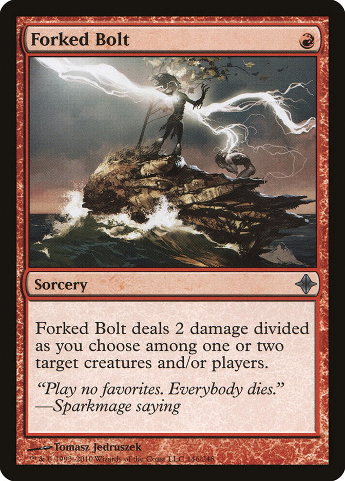 Forked Bolt [Rise of the Eldrazi] (ROE 146)