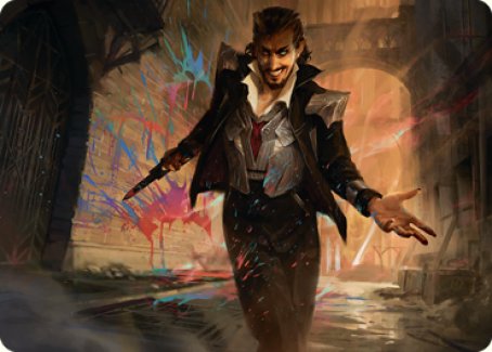 Anhelo, the Painter Art Card [Streets of New Capenna Art Series] (ASNC 38)