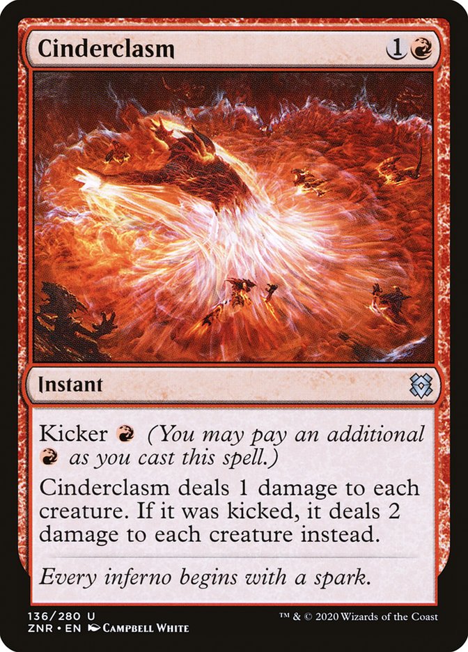 Cinderclasm [Zendikar Rising] (ZNR 136)