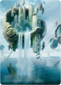 Island 2 Art Card [Zendikar Rising Art Series] (AZNR 11)