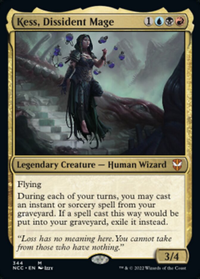 Kess, Dissident Mage [Streets of New Capenna Commander] (NCC 344)