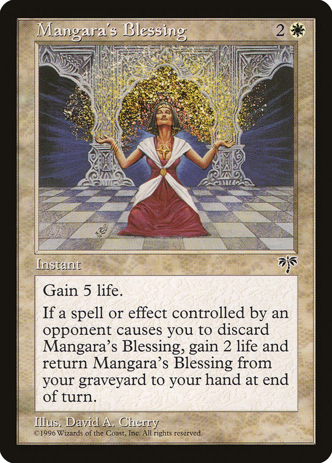 Mangara's Blessing [Mirage] (MIR 25)