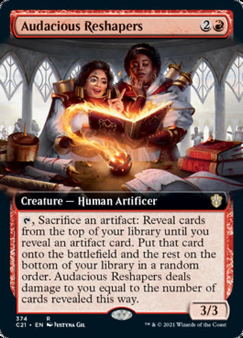 Audacious Reshapers (Extended) [Commander 2021] (C21 374)