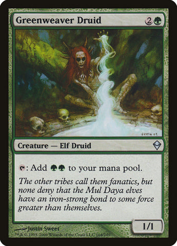 Greenweaver Druid [Zendikar] (ZEN 164)