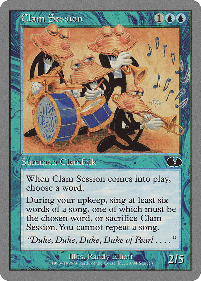 Clam Session [Unglued] (UGL 20)