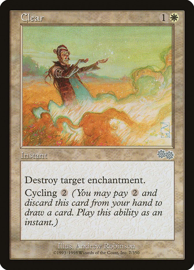 Clear [Urza's Saga] (USG 7)