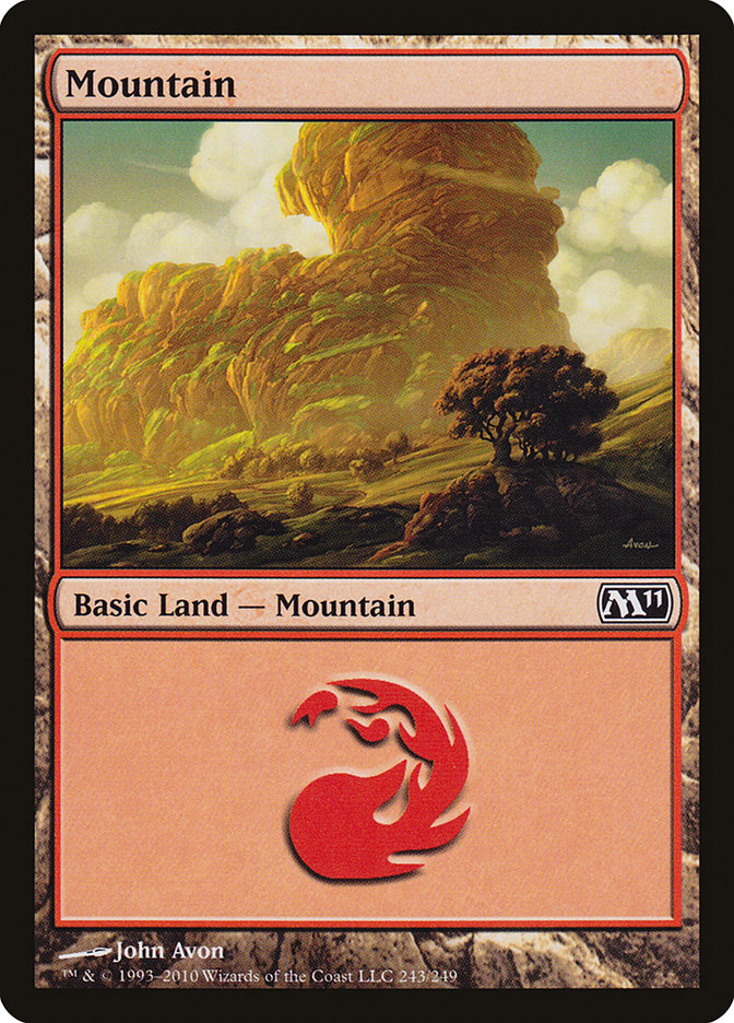 Mountain (#243) [Magic 2011] (M11 243)