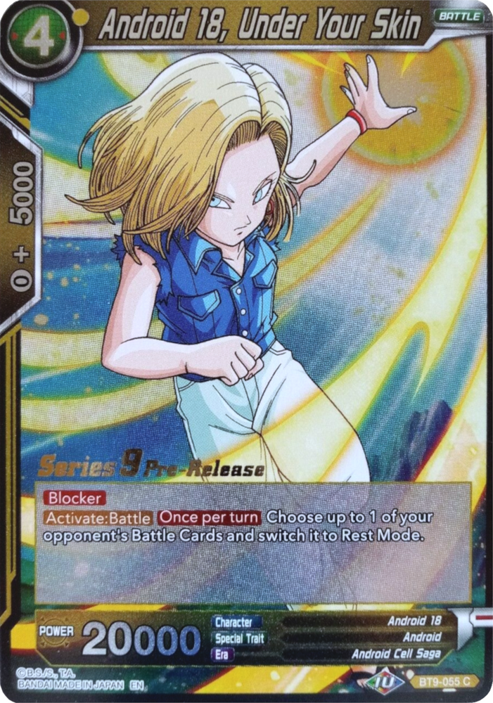 Android 18, Under Your Skin [BT9-055]