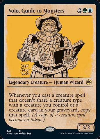 Volo, Guide to Monsters (Showcase) [Dungeons & Dragons: Adventures in the Forgotten Realms] (AFR 347)