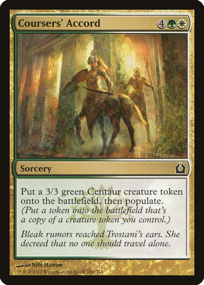Coursers' Accord [Return to Ravnica] (RTR 154)