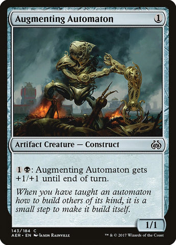 Augmenting Automaton [Aether Revolt] (AER 143)