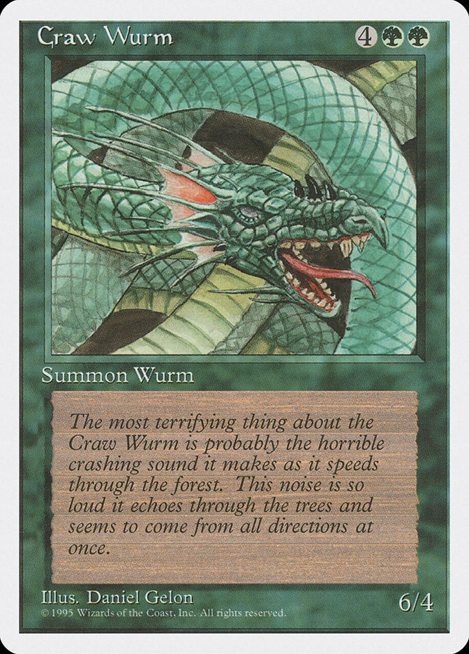 Craw Wurm [Fourth Edition] (4ED 238)