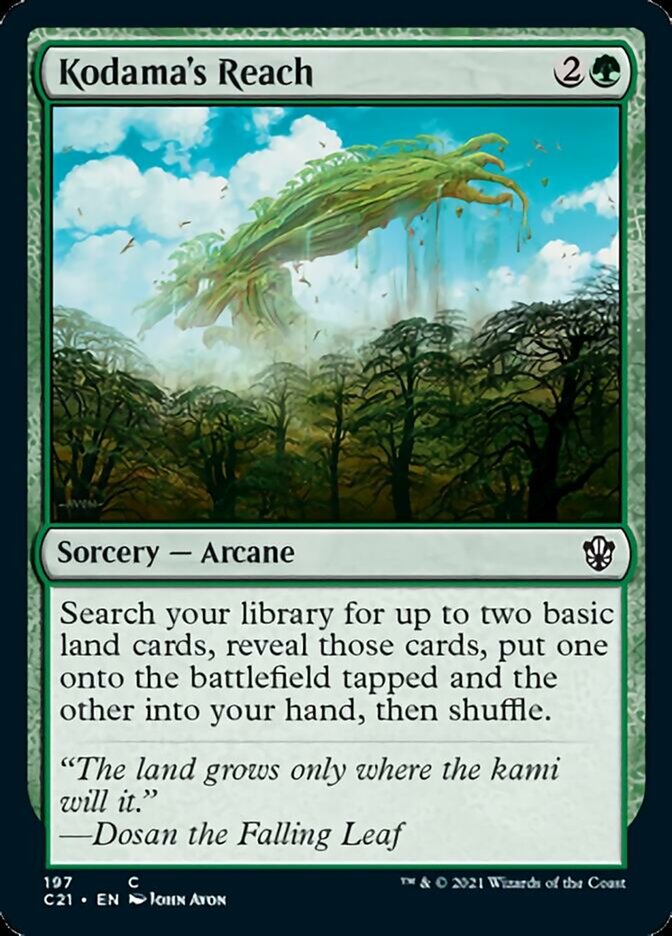 Kodama's Reach [Commander 2021] (C21 197)