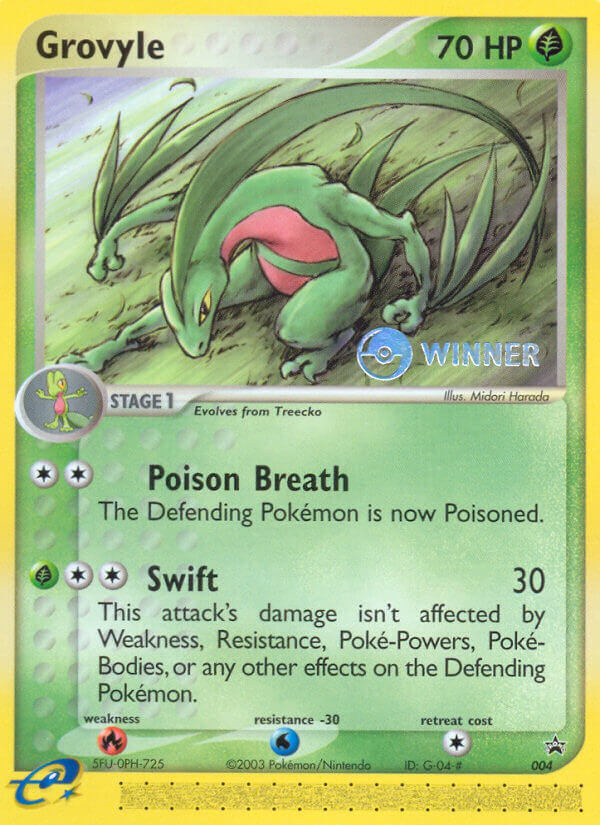 Grovyle (4) [Nintendo: Black Star Promos]