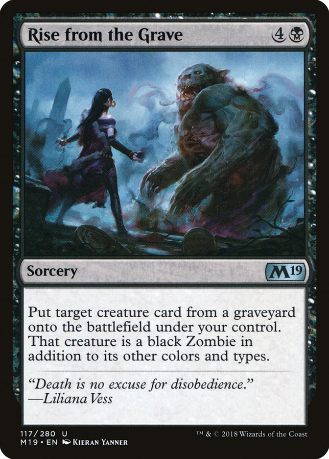 Rise from the Grave [Core Set 2019] (M19 117)