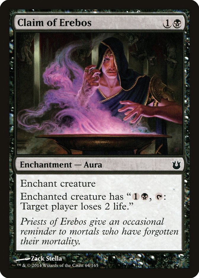 Claim of Erebos [Born of the Gods] (BNG 64)