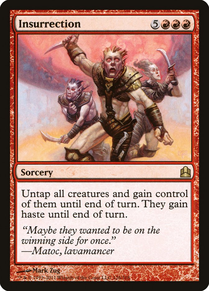 Insurrection [Commander 2011] (CMD 126)