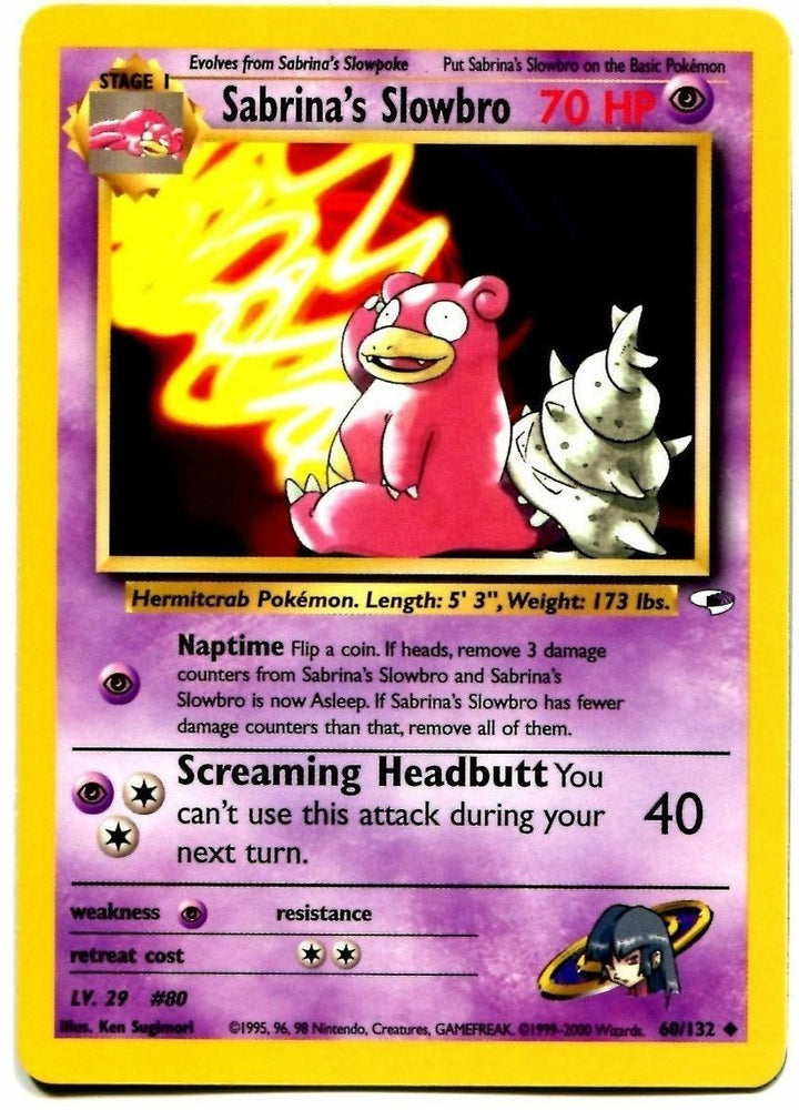Sabrina's Slowbro (60/132) [Gym Heroes]