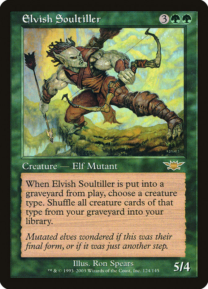 Elvish Soultiller [Legions] (LGN 124)