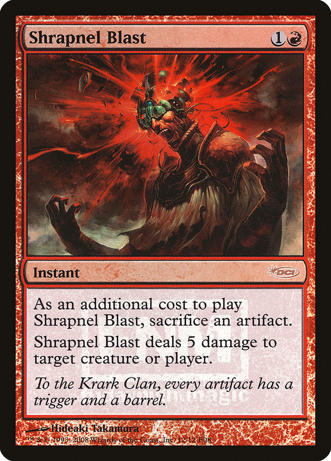Shrapnel Blast [Friday Night Magic 2008] (F08 12)
