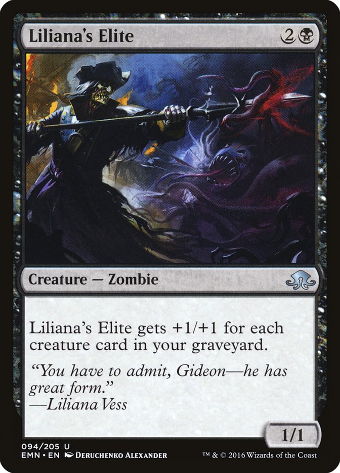 Liliana's Elite [Eldritch Moon] (EMN 94)