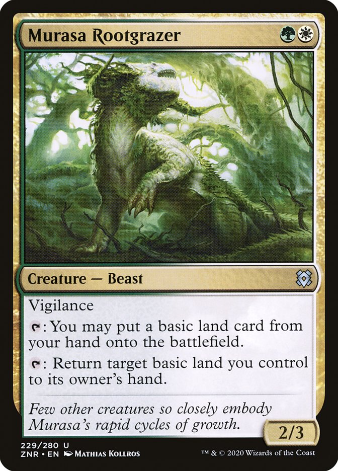 Murasa Rootgrazer [Zendikar Rising] (ZNR 229)