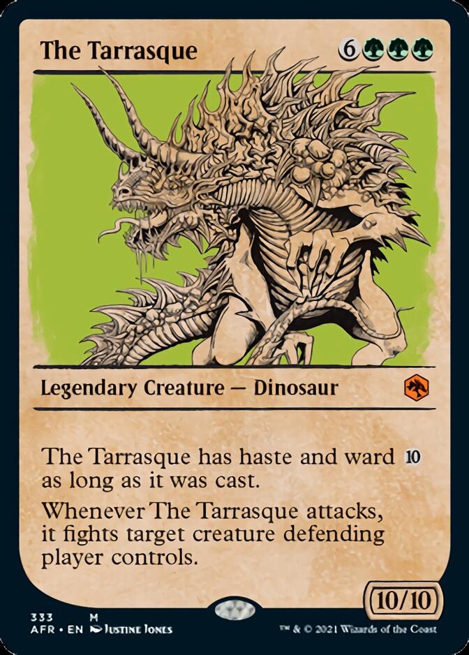 The Tarrasque (Showcase) [Dungeons & Dragons: Adventures in the Forgotten Realms] (AFR 333)