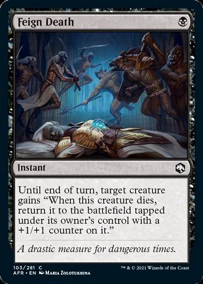Feign Death [Dungeons & Dragons: Adventures in the Forgotten Realms] (AFR 103)