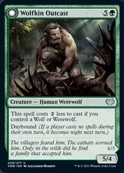 Wolfkin Outcast // Wedding Crasher [Innistrad: Crimson Vow] (VOW 229)