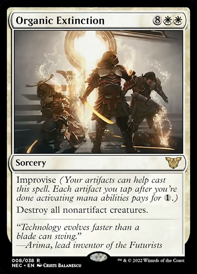 Organic Extinction [Kamigawa: Neon Dynasty Commander] (NEC 8)
