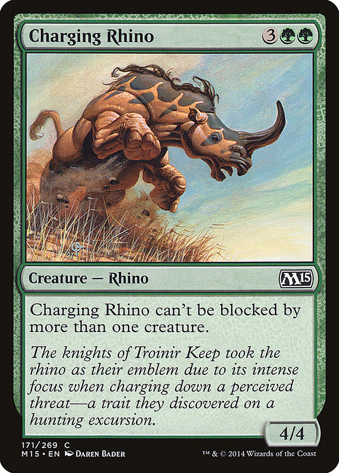 Charging Rhino [Magic 2015] (M15 171)