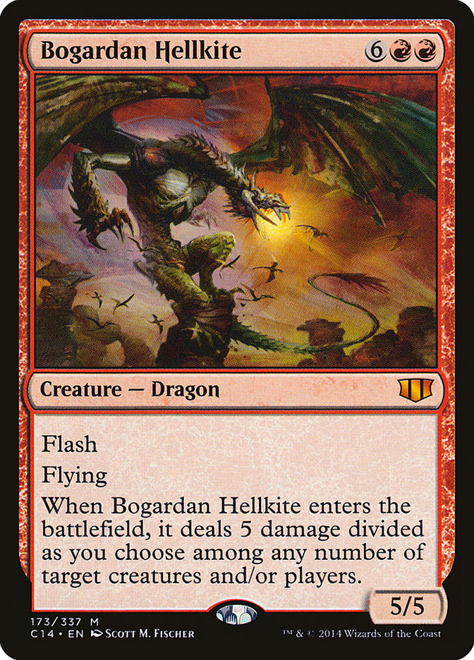 Bogardan Hellkite [Commander 2014] (C14 173)