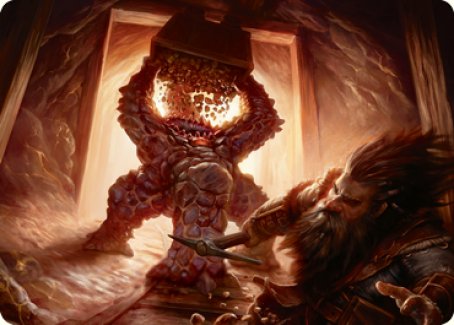 Xorn Art Card [Dungeons & Dragons: Adventures in the Forgotten Realms Art Series] (AAFR 23)