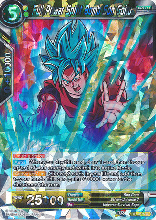 Full Power Spirit Bomb Son Goku (Shatterfoil) [TB1-075]