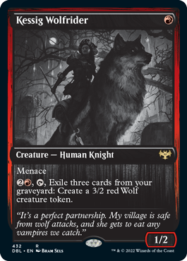Kessig Wolfrider [Innistrad: Double Feature] (DBL 432)